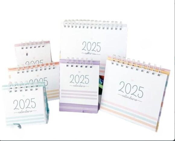Combo Calendários de Mesa 2025 Arquivo Digital