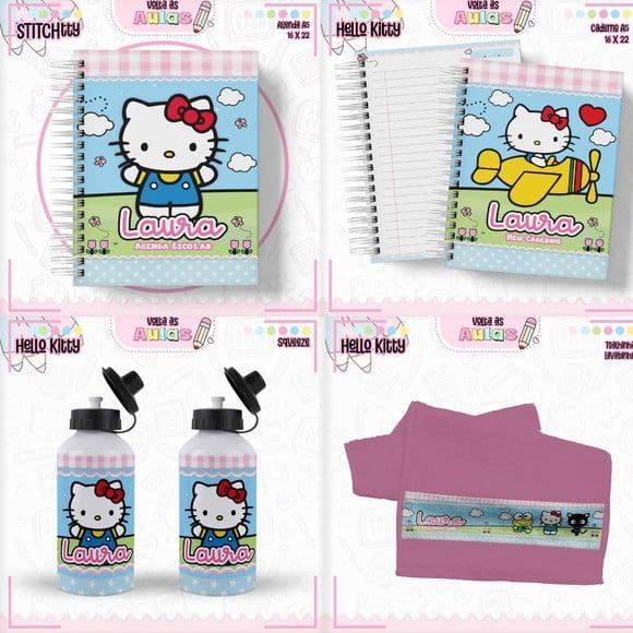 Combo Digital Volta às Aulas 2025 - Tema Hello Kitty