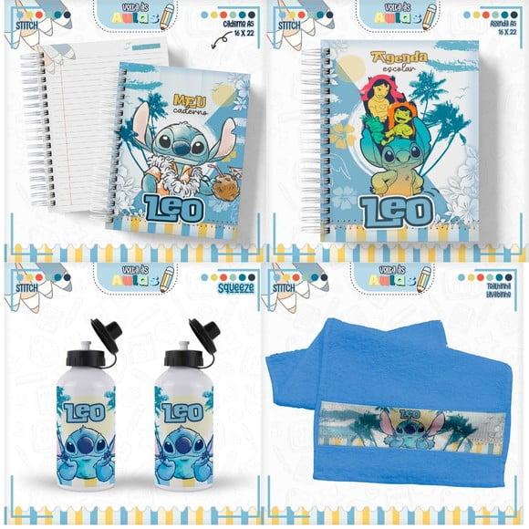Combo Digital Volta às Aulas 2025 - Tema Stitch Menino