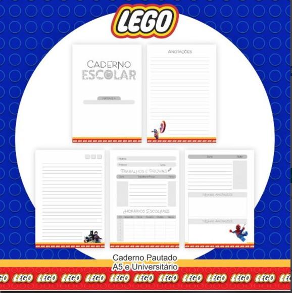 Combo Escolar+combo Saúde Lego Arquivo Digital