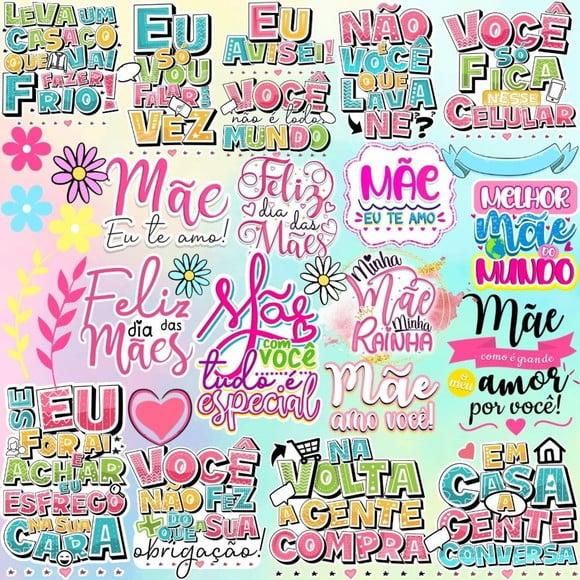 Dia das Mães Frases % Kit Digital