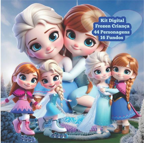 Kit Digital frozen Cute