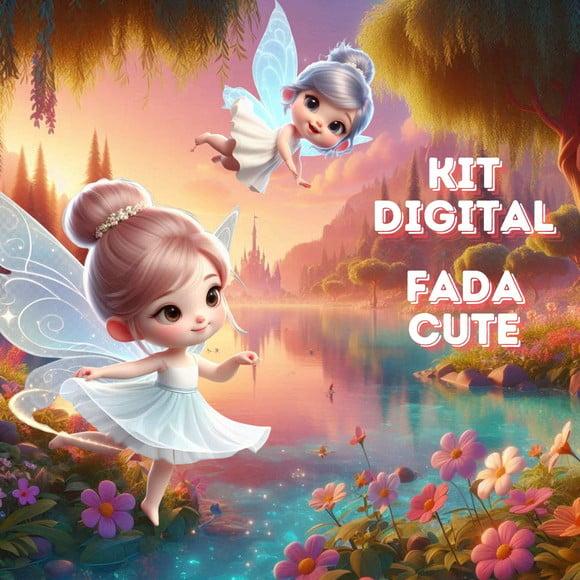 Kit Digital Fada Cute