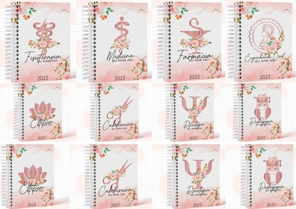 Pack Profissões Agendas e Arte Canecas Arquivo Digital