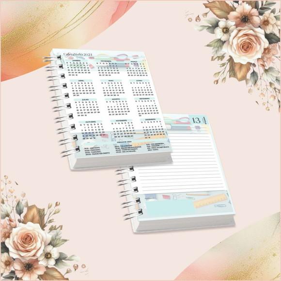 Volta às Aulas Arquivo Digital Combo Agenda Menino