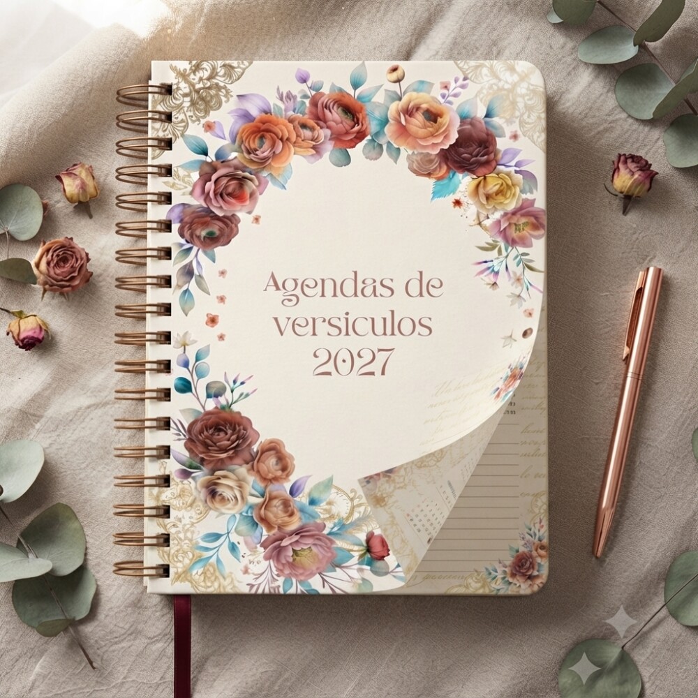 Agenda Devocional Cristã 2027 Jardim Real Arquivo Digital