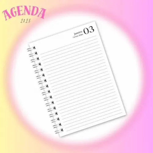 Agenda 2025 sem Horas com Sáb e Dom Juntos - Arquivo Digital