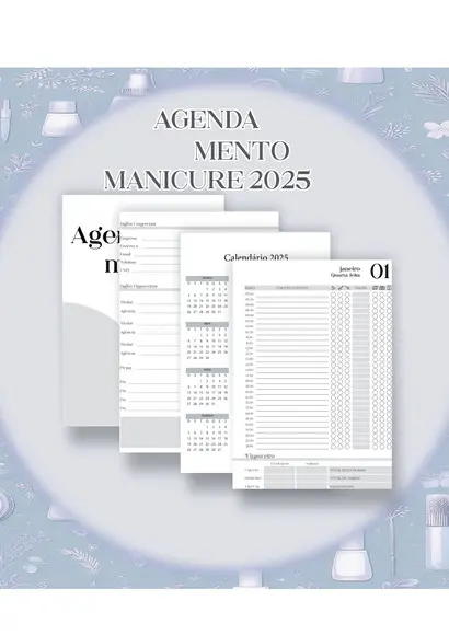 Agenda Agendamento Manicure 2025