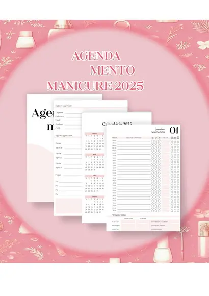 Agenda Agendamento Manicure 2025