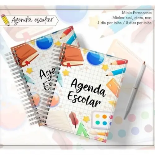 Agenda Escolar Permanente - Arquivo Digital