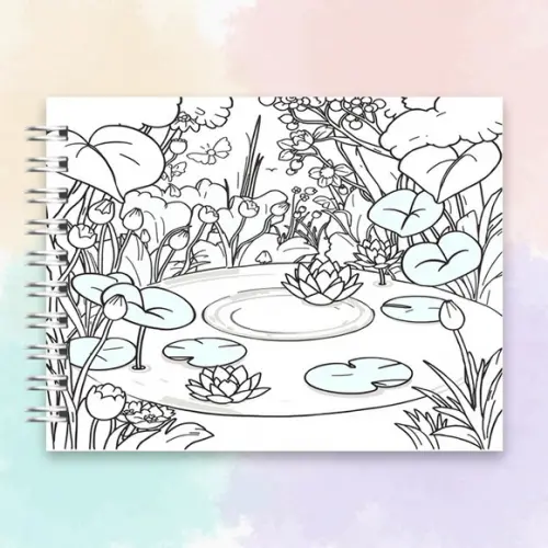 Arquivo Digital ? Livro de Colorir Jardim Encantado