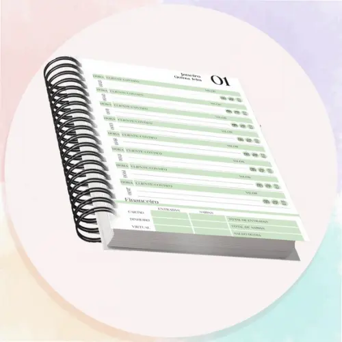 Arquivo Digital Agendamento Nail Design 2026 Verde