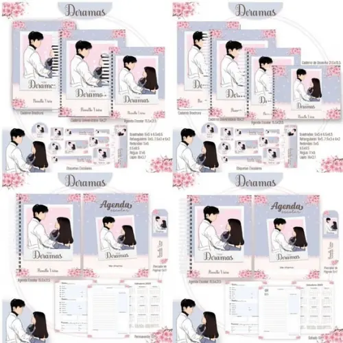 Arquivo Digital Combo Escolar 2025 - Doramas