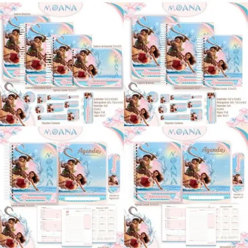 Arquivo Digital Combo Escolar 2025 - Moana 2