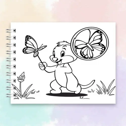 Arquivo Digital Livro de Colorir Baby Looney Tunes