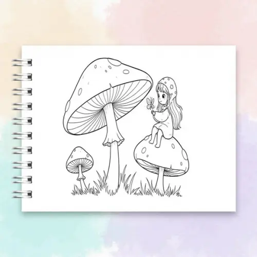 Arquivo Digital Livro de Colorir Jardim das Borboletas