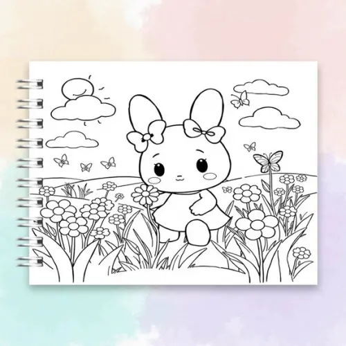 Arquivo Digital Livro de Colorir My Melody