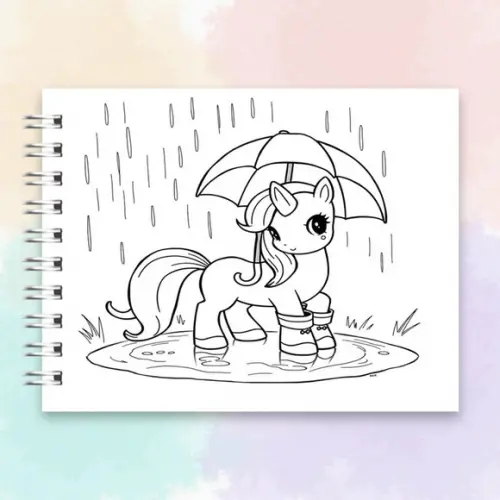 Arquivo Digital Livro de Colorir My Little Pony