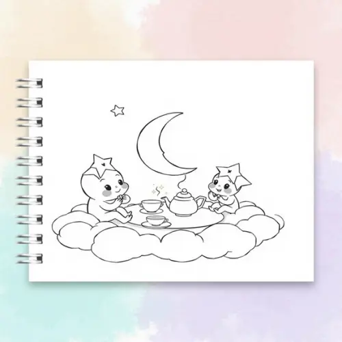 Arquivo Digital Livro de Colorir Sonhos de Estrela