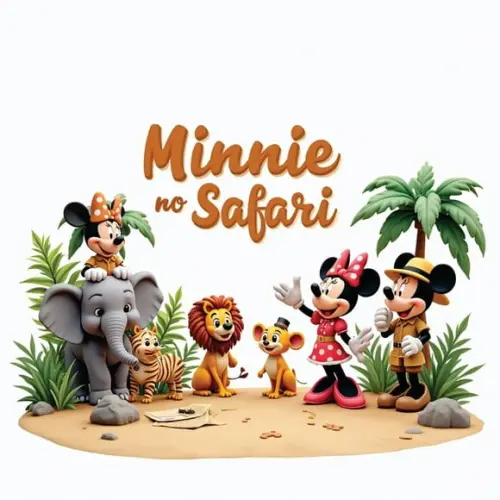 Arquivo Digital, Kit Digital Minnie Safari