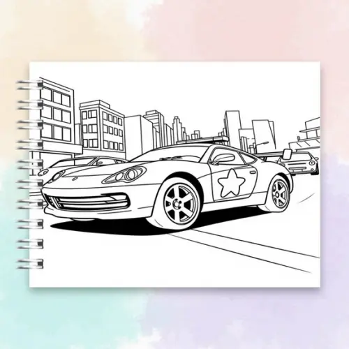 Arquivo Digital: Livro de Colorir Hot Wheels