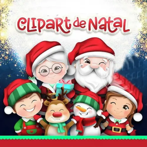 Clipart de Natal Kit Digital Scrapbook
