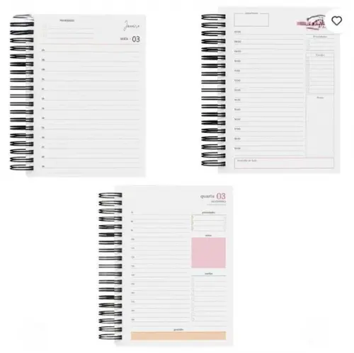 Combo Agendas 2025 Arquivo Digital