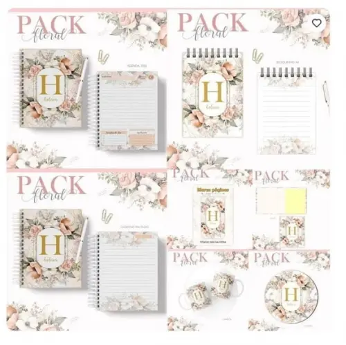 Combo Agendas Foral 2026 Arquivo Digital