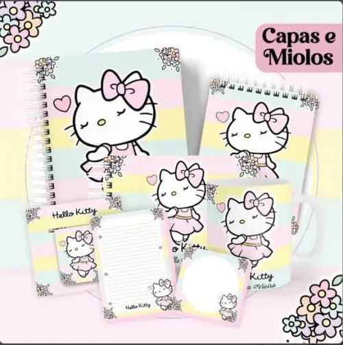 Combo Hello Kitty 2025 Arquivo Digital