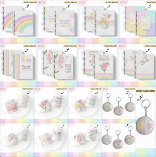 Combo Planner Candy 2025 Arquivo Digital