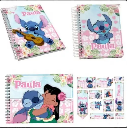 Combo Volta as Aulas Lilo e Stitch Arquivo Digital