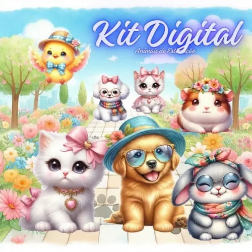 Kit Digital "animais de Estimação