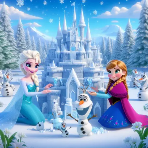 Kit Digital frozen Cute