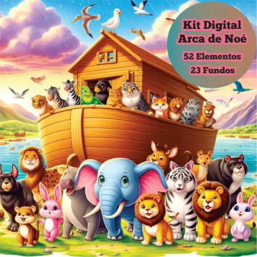 Kit Digital Arca de Noé