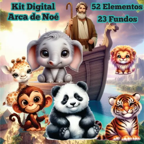 Kit Digital Arca de Noé