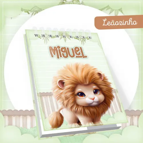 Kit Encadernação Baby Completo ? Leãozinho