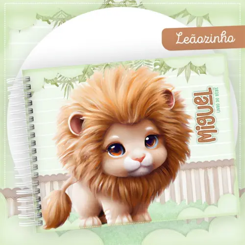 Kit Encadernação Baby Completo ? Leãozinho