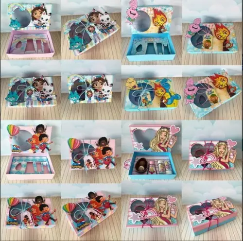 Super Combo Confeiteiro Menina e Menino Arquivo de Corte
