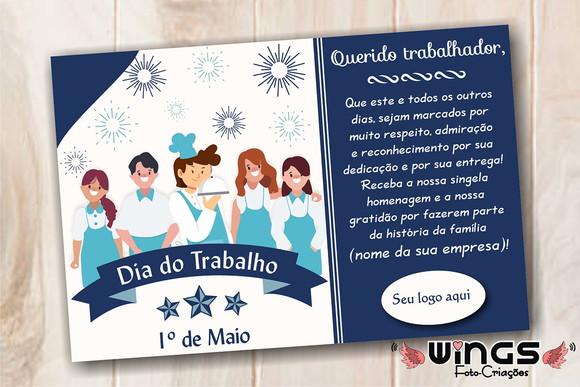 Cartão Corporativo Digital - Dia do Trabalho 5