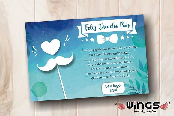 Cartão Digital Corporativo para Dia dos Pais I