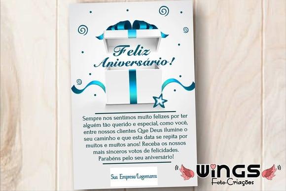 Cartão Digital de Aniversário para Clientes II