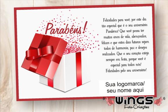 Cartão Digital de Aniversário para Clientes IV