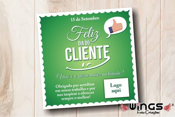 Cartão Digital para Dia do Cliente I