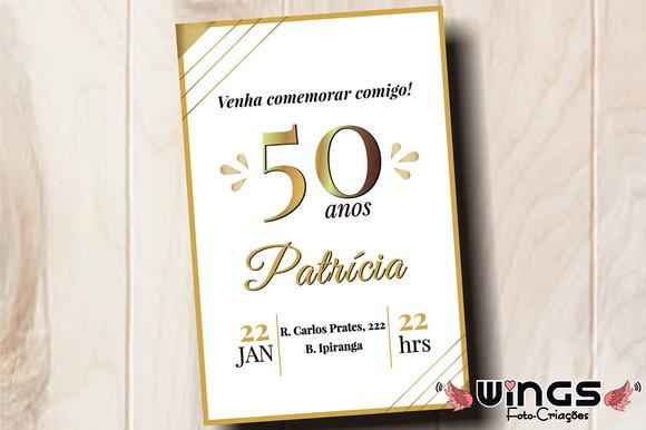 Convite Digital - 50 Anos