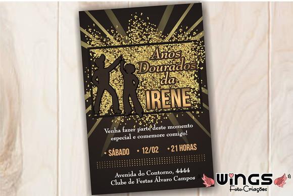 Convite Digital - Anos Dourados 2