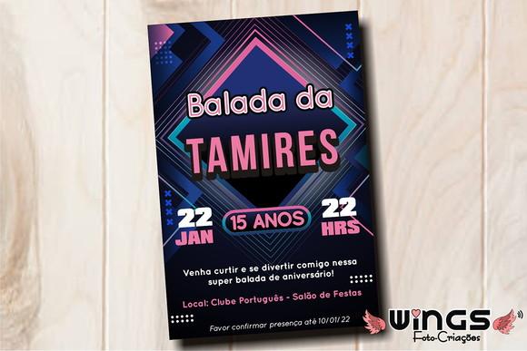 Convite Digital - Balada New
