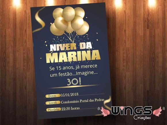 Convite Digital - Balada: Imagine 30!