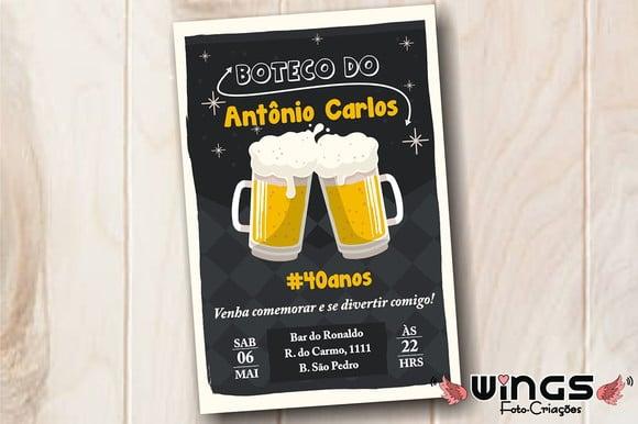 Convite Digital - Boteco 1