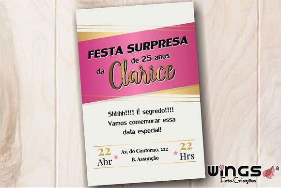 Convite Digital - Festa Surpresa 3