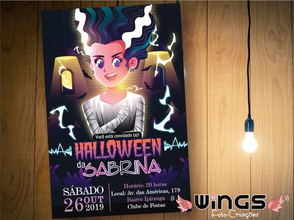 Convite Digital - Halloween I